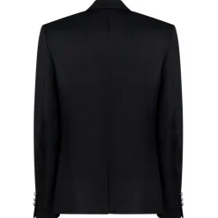 Balmain - Embossed Buttons Blazer - Black - Balmain Exclusive Luxury Collection - Avvenice
