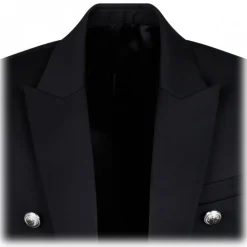 Balmain - Embossed Buttons Blazer - Black - Balmain Exclusive Luxury Collection - Avvenice