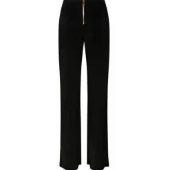 Balmain - Flared Trousers - Black - Balmain Exclusive Luxury Collection - Avvenice