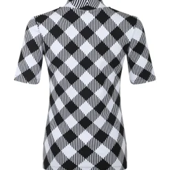 Balmain - Gingham T-Shirt - Black White - Balmain Exclusive Luxury Collection - Avvenice