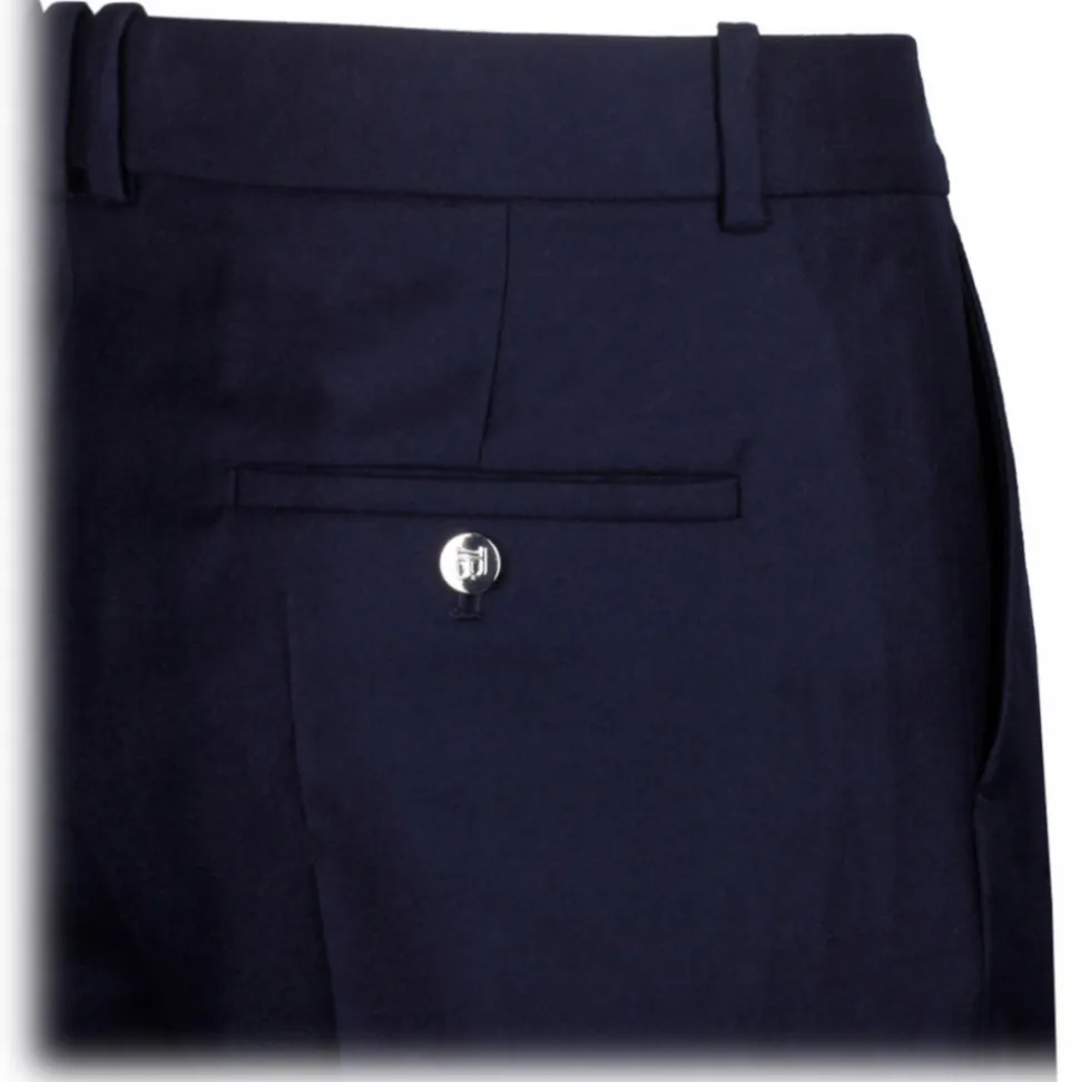 Balmain - Jacquard Trousers - Marine Blue - Balmain Exclusive Luxury Collection - Avvenice