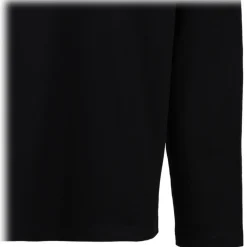 Balmain - Logo Print Longsleeves T-Shirt - Black - Balmain Exclusive Luxury Collection - Avvenice