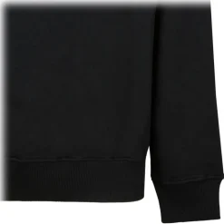 Balmain - Logo Print Sweatshirt - Black - Balmain Exclusive Luxury Collection - Avvenice