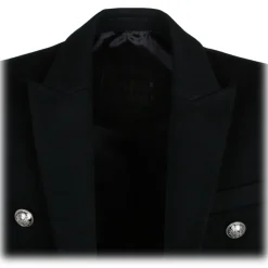 Balmain - Open Front Blazer Jacket - Black - Balmain Exclusive Luxury Collection - Avvenice