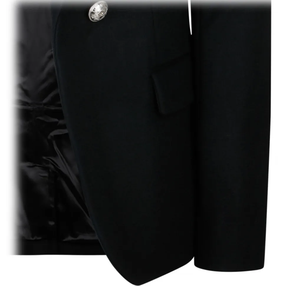 Balmain - Open Front Blazer Jacket - Black - Balmain Exclusive Luxury Collection - Avvenice