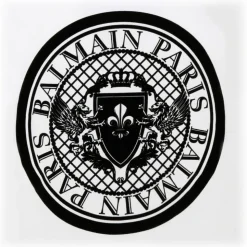 Balmain - Organic Cotton Logo Print T-Shirt - White - Balmain Exclusive Luxury Collection - Avvenice