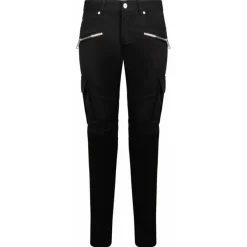 Balmain - Skinny Leg Trousers - Black - Balmain Exclusive Luxury Collection - Avvenice