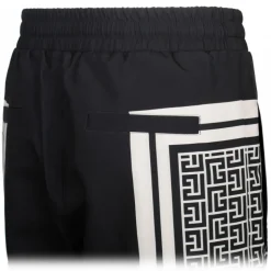 Balmain - Track Pants - Black Beige - Balmain Exclusive Luxury Collection - Avvenice