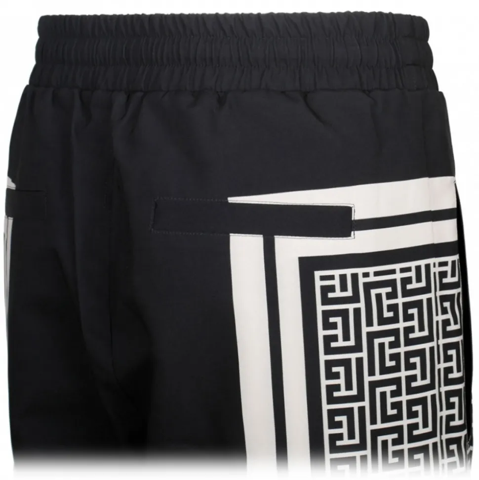 Balmain - Track Pants - Black Beige - Balmain Exclusive Luxury Collection - Avvenice