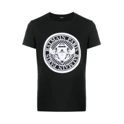 Balmain - T-Shirt - Black White - Balmain Exclusive Luxury Collection - Avvenice