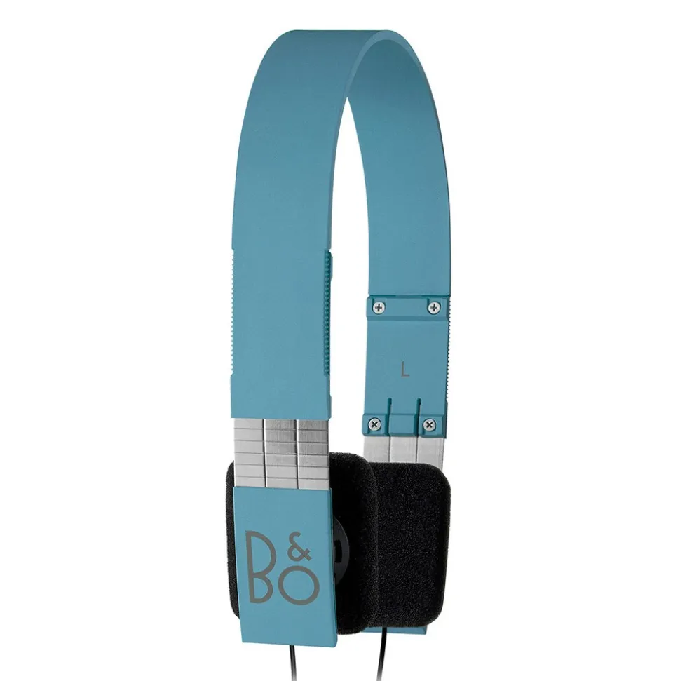 Bang & Olufsen - B&O Play - Form 2i - Blue - Lightweight and Ergonomic Retro Chic Designed Headphone - Avvenice