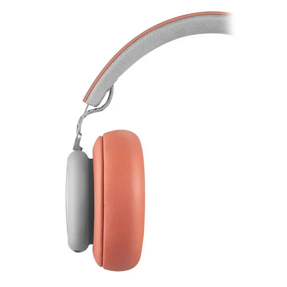 Bang & Olufsen - B&O Play - Beoplay H4 - Tangerine - Wireless Over-Ear Headphones with a Focus on Pure Essentials - Avvenice