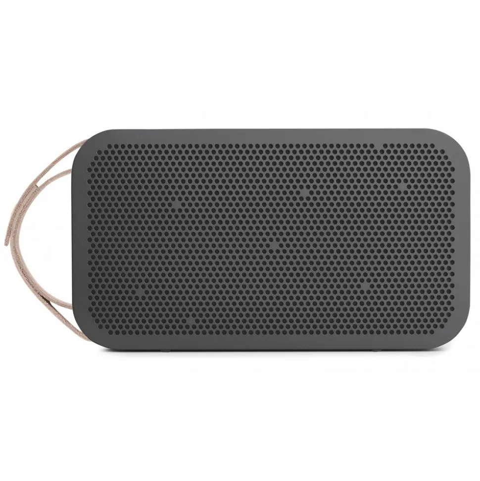 Bang & Olufsen - B&O Play - A2 Active - Charcoal Sand - Powerful Bluetooth High Quality Speaker with Up to 24 hrs Battery Life - Avvenice