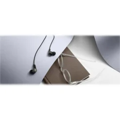 Bang & Olufsen - B&O Play - Beoplay E4 - Black - Premium Earphones with Hybrid Active Noise Cancellation and Transparency Mode - Avvenice