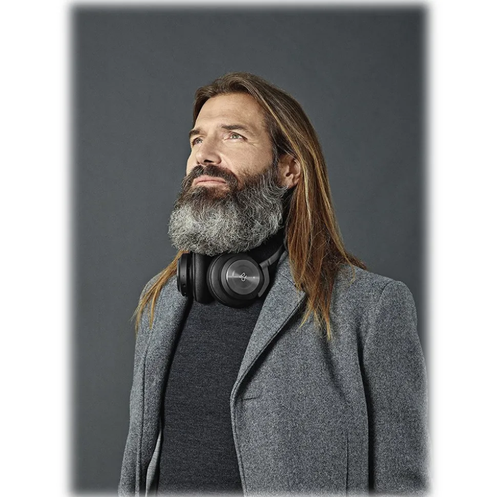 Bang & Olufsen - B&O Play - Beoplay H9i - Black - Premium Wireless Active Noise Cancellation Over-Ear Headphones - Avvenice