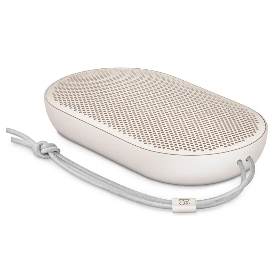 Bang & Olufsen - B&O Play - Beoplay P2 - Sand Stone - Portable Splash and Dust Resistant Bluetooth High Quality Speaker - Avvenice