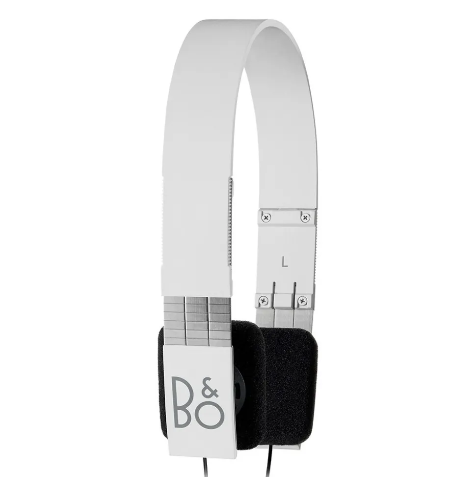 Bang & Olufsen - B&O Play - Form 2i - White - Lightweight and Ergonomic Retro Chic Designed Headphone - Avvenice