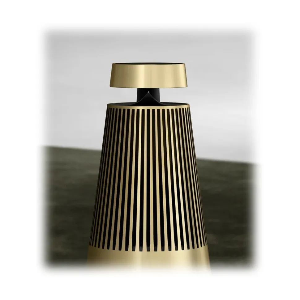 Bang & Olufsen - B&O Play - Beosound 2 with the Google Assistant - Brass Tone - High Quality Speaker - Avvenice