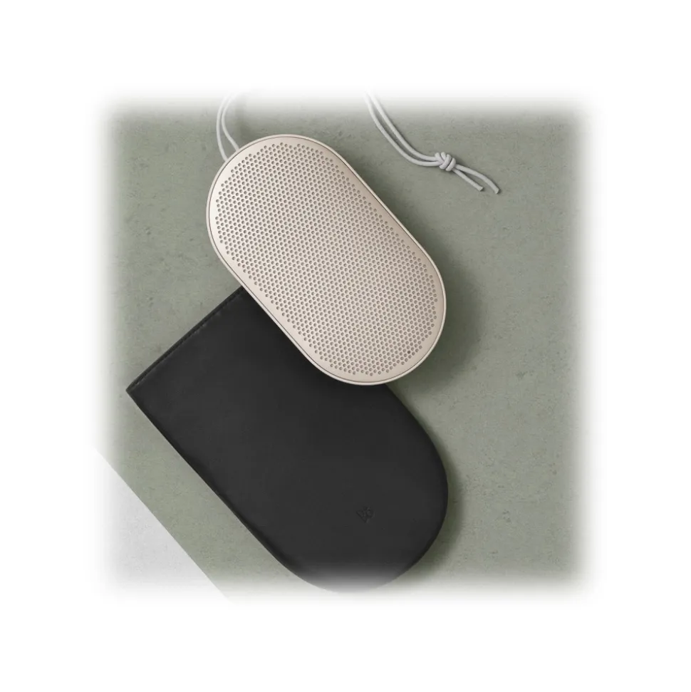 Bang & Olufsen - B&O Play - Beoplay P2 Leather Sleeve - Black - High Quality Luxury - Avvenice