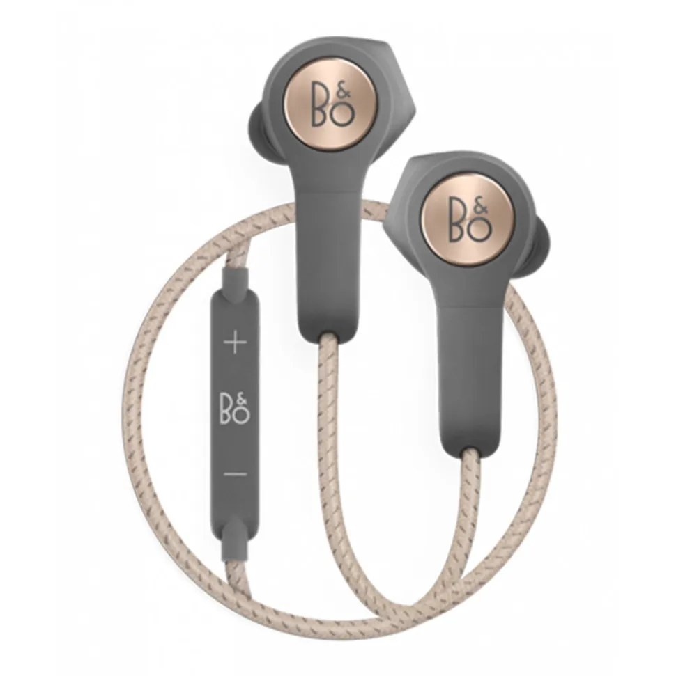 Bang & Olufsen - B&O Play - Beoplay H5 - Charcoal Sand - Wireless Earphones for Music Lovers Who Live to Move - Avvenice