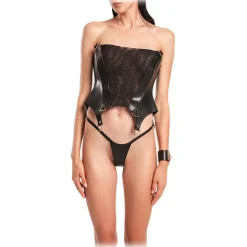 Belarex - Berlin Thong - Black - Thong - Lingerie - Luxury Exclusive Collection - Avvenice