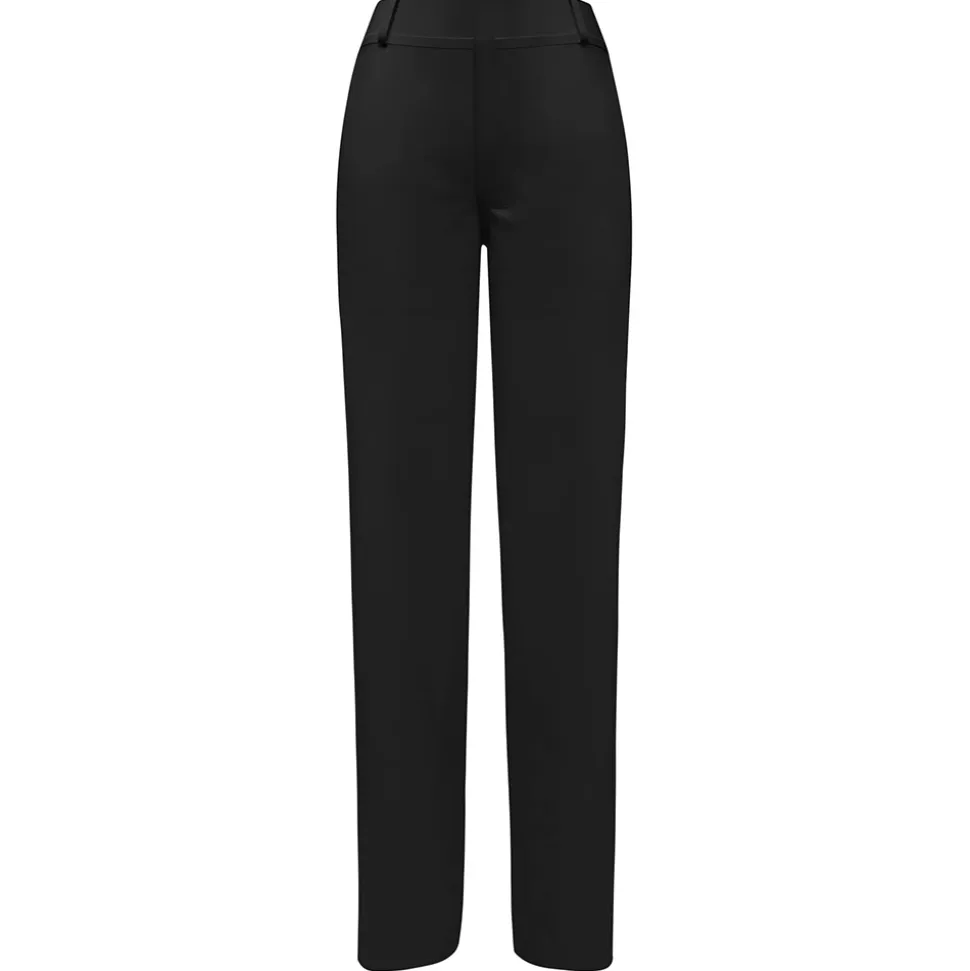 Belarex - Cannes Palazzo Trousers - Black - Trousers - Lingerie - Luxury Exclusive Collection - Avvenice