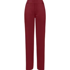 Belarex - Cannes Palazzo Trousers - Dark Red - Trousers - Lingerie - Luxury Exclusive Collection - Avvenice