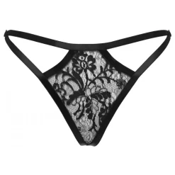 Belarex - Cape Town Thong - Black - Thong - Lingerie - Luxury Exclusive Collection - Avvenice