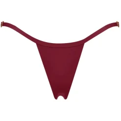 Belarex - Ibiza Bikini Slip - Dark Red - Slip - Lingerie - Luxury Exclusive Collection - Avvenice