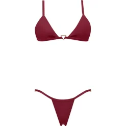 Belarex - Ibiza Bikini Top - Dark Red - Bra - Lingerie - Luxury Exclusive Collection - Avvenice