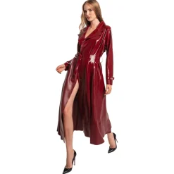 Belarex - Monaco Coat - Dark Red - Coat - Lingerie - Luxury Exclusive Collection - Avvenice
