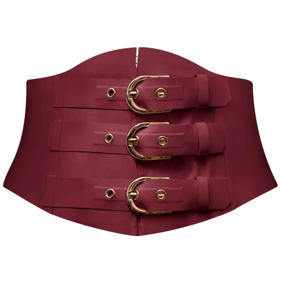 Belarex - New York Belt - Dark Red - Belt - Lingerie - Luxury Exclusive Collection - Avvenice