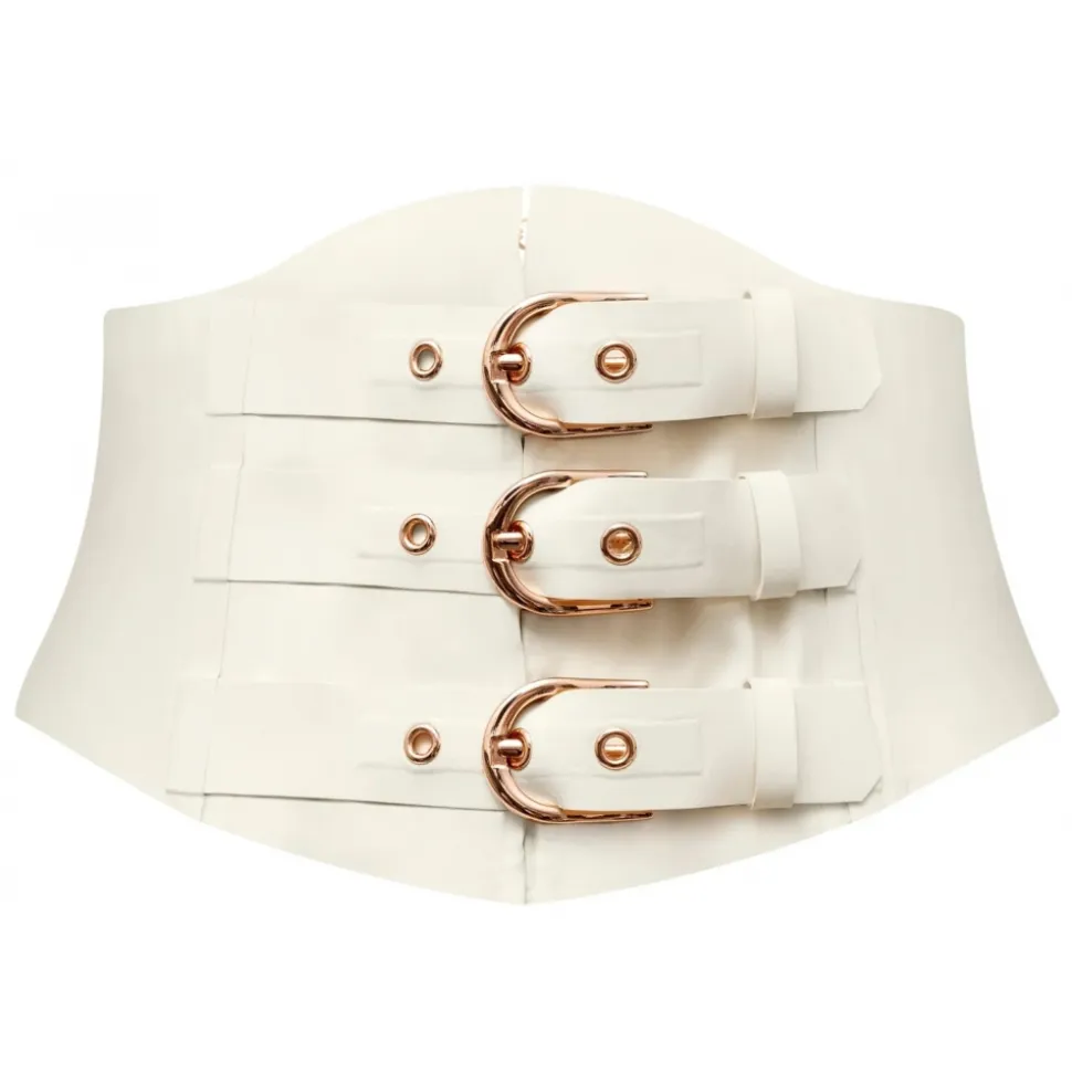 Belarex - New York Belt - White - Belt - Lingerie - Luxury Exclusive Collection - Avvenice