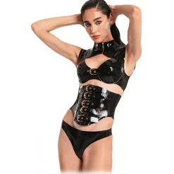 Belarex - New York Corset - Black - Corset - Lingerie - Luxury Exclusive Collection - Avvenice