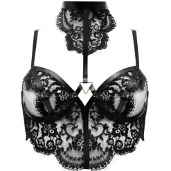 Belarex - Paris Bralette - Black - Bralette - Lingerie - Luxury Exclusive Collection - Avvenice