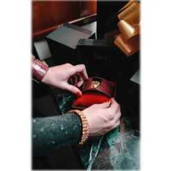 Belarex - Pulse Exotique - Dark Red - Bracelet - Lingerie - Luxury Exclusive Collection - Avvenice