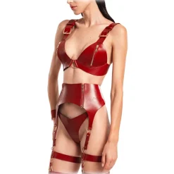 Belarex - Rome Bra - Dark Red - Bras - Lingerie - Luxury Exclusive Collection - Avvenice