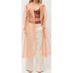 Belarex - Venice Coat - Peach - Coat - Lingerie - Luxury Exclusive Collection - Avvenice