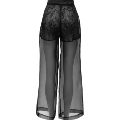 Belarex - Venice Palazzo Trousers - Black - Trousers - Lingerie - Luxury Exclusive Collection - Avvenice