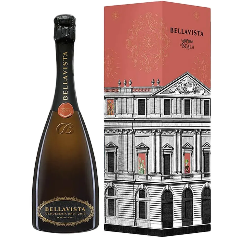Bellavista - Teatro alla Scala Brut - Franciacorta D.O.C.G. - Gift Box - Luxury Limited Edition - 750 ml - Avvenice