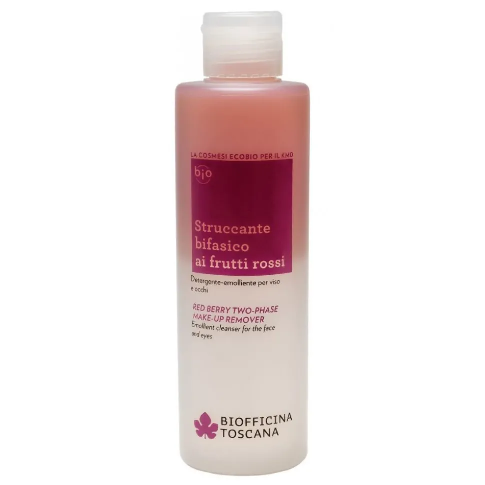 Biofficina Toscana - Red Berry Two-Phase Make-Up Remover - Facial Line - Organic Vegan Cosmetics - Avvenice