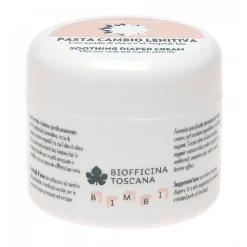 Biofficina Toscana - Soothing Nappy Cream - Children's Line - Organic Vegan Cosmetics - Avvenice