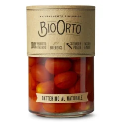 BioOrto - Big Mixed Organic Kit - Blend Peranzana Ogliarola Bio Olive Oil - Bio Datterino Tomatoes "Al Naturale" - Organic - Avvenice