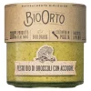 BioOrto - Organic Broccoli Pesto with Anchovies - Organic Preserved Foods - 180 g - Avvenice