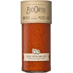 BioOrto - Organic Ortolana Sauce - Organic Preserved Foods - 550 g - Avvenice