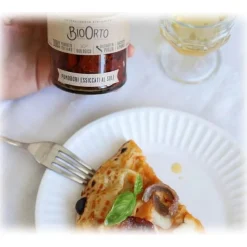 BioOrto - Organic Sun Dried Tomatoes in Evo Oil - Organic Preserved Foods - 200 g - Avvenice