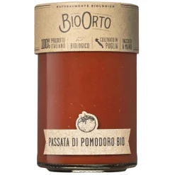 BioOrto - Organic Tomato Puree - Organic Preserved Foods - 350 g - Avvenice