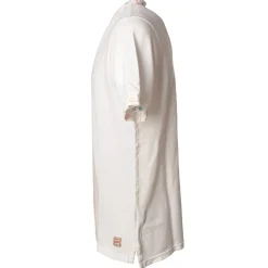 BoB Company - Polo Shirt with Embroidery Detail - White - T-Shirt - Made in Italy - Luxury Exclusive Collection - Avvenice