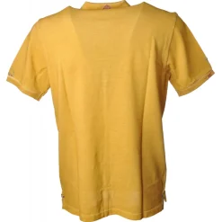 BoB Company - Polo Shirt with Short Sleeves - Yellow - T-Shirt - Made in Italy - Luxury Exclusive Collection - Avvenice