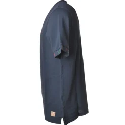 BoB Company - Polo Shirt with Short Sleeves and Embroidery Detail - Blue - T-Shirt - Made in Italy - Luxury Exclusive Collection - Avvenice